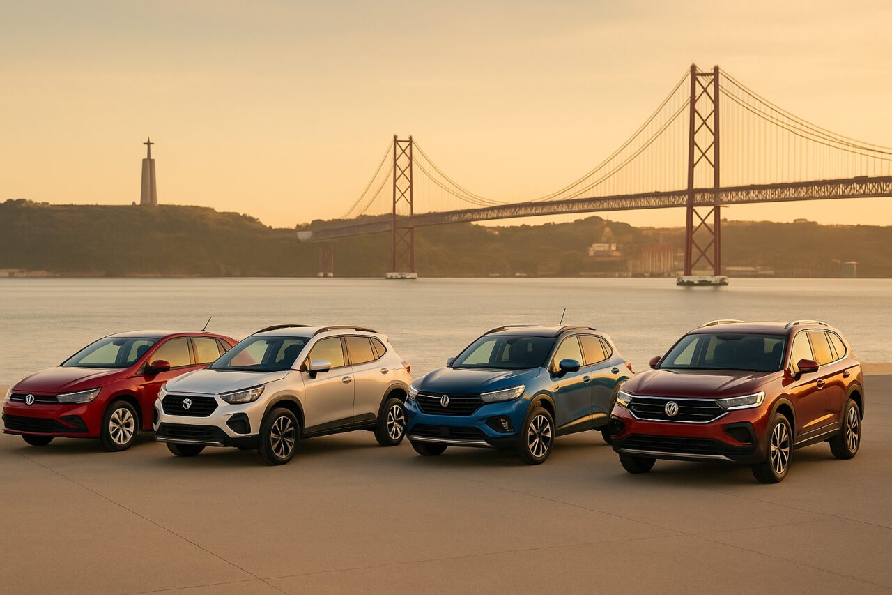 Os melhores carros de renting para particulares em Portugal em 2026