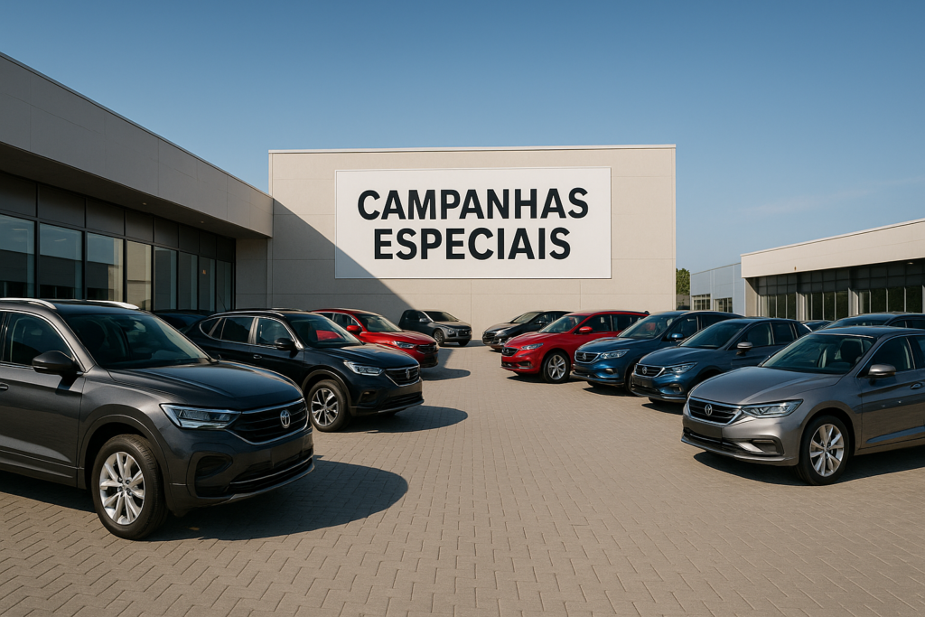Stock de viaturas disponíveis em Portugal para renting com campanhas especiais de fim de trimestre